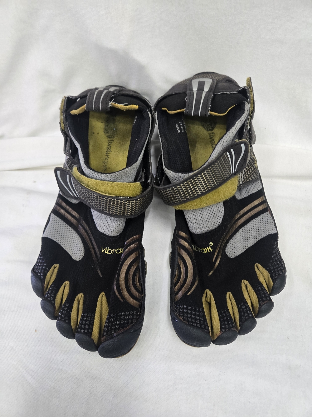 Vibram FiveFingers Kids' Toe Shoes - Black and Yellow